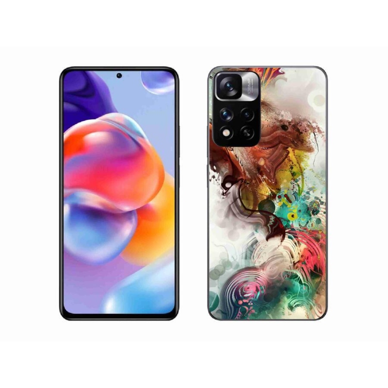 Gelový kryt mmCase na mobil Xiaomi Redmi Note 11 Pro+ 5G - abstrakt 1