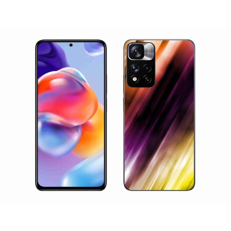 Gelový kryt mmCase na mobil Xiaomi Redmi Note 11 Pro+ 5G - abstraktní vzor 5
