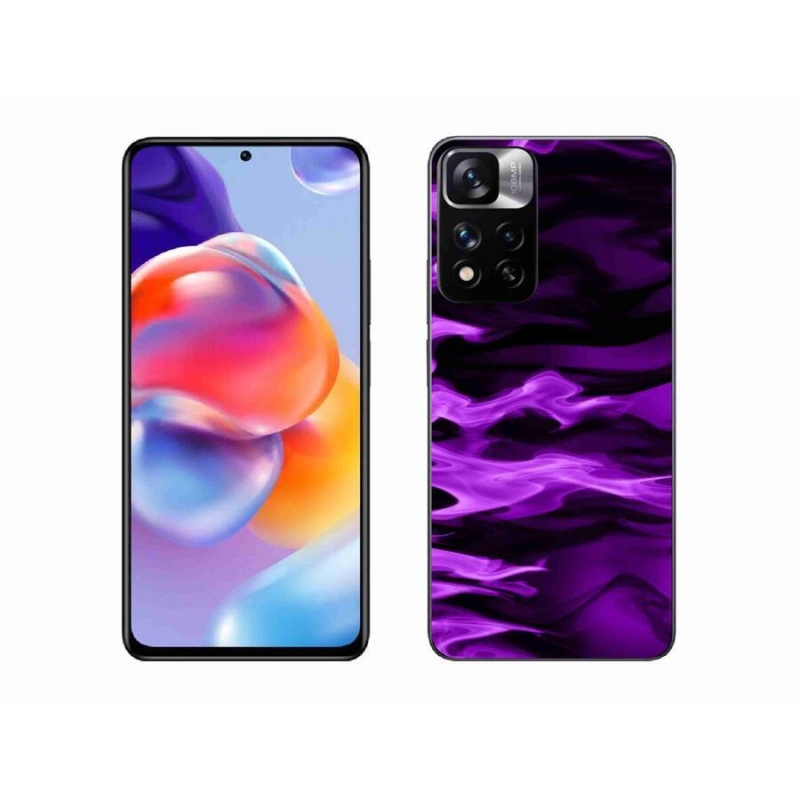 Gelový kryt mmCase na mobil Xiaomi Redmi Note 11 Pro+ 5G - abstraktní vzor 9