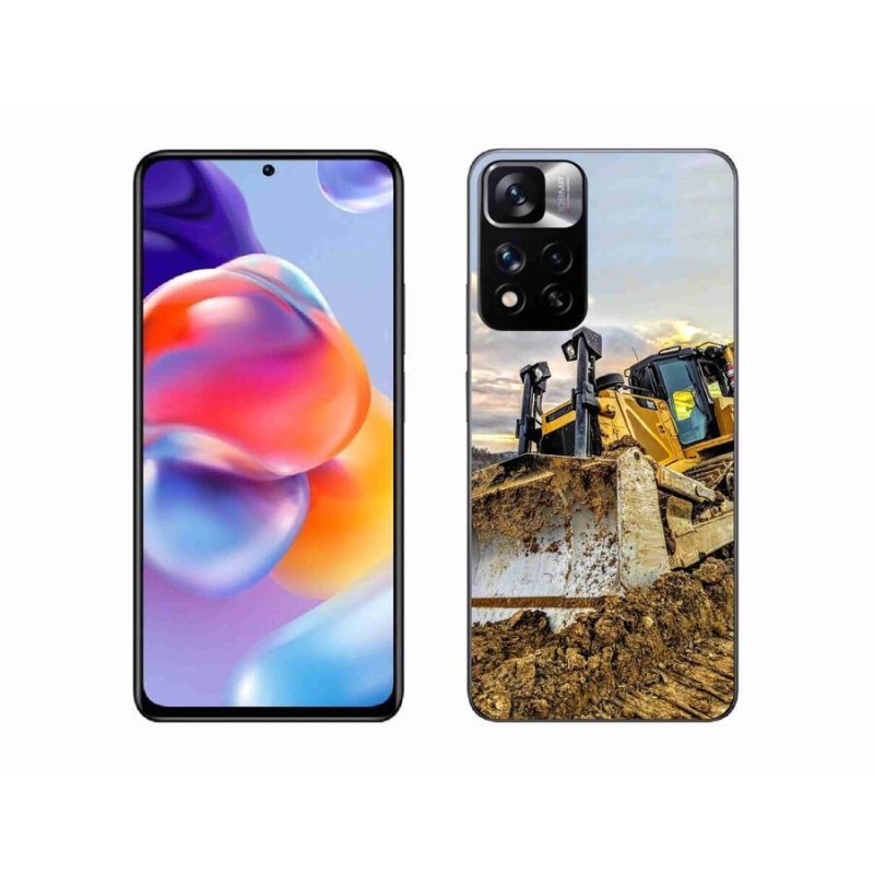 Gelový kryt mmCase na mobil Xiaomi Redmi Note 11 Pro+ 5G - bagr