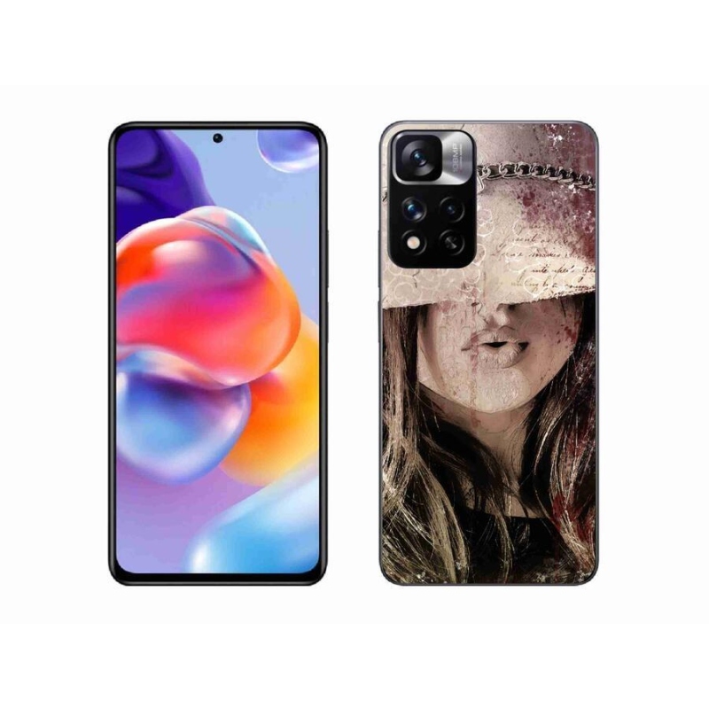 Gelový kryt mmCase na mobil Xiaomi Redmi Note 11 Pro+ 5G - dívka
