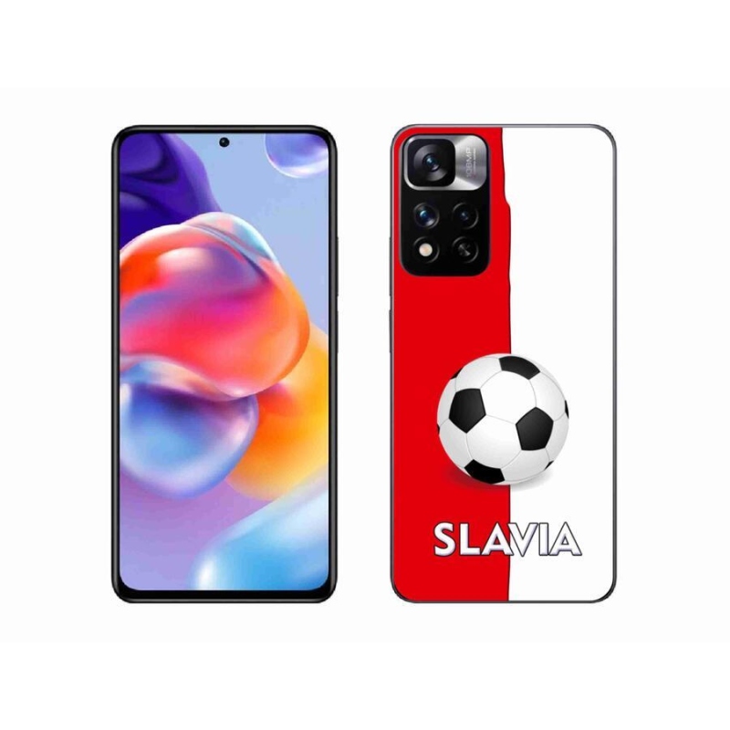 Gelový kryt mmCase na mobil Xiaomi Redmi Note 11 Pro+ 5G - fotbal 2