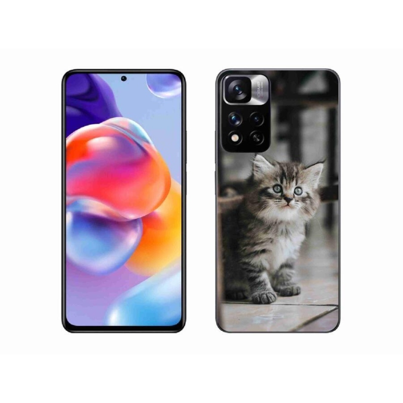 Gelový kryt mmCase na mobil Xiaomi Redmi Note 11 Pro+ 5G - koťátko