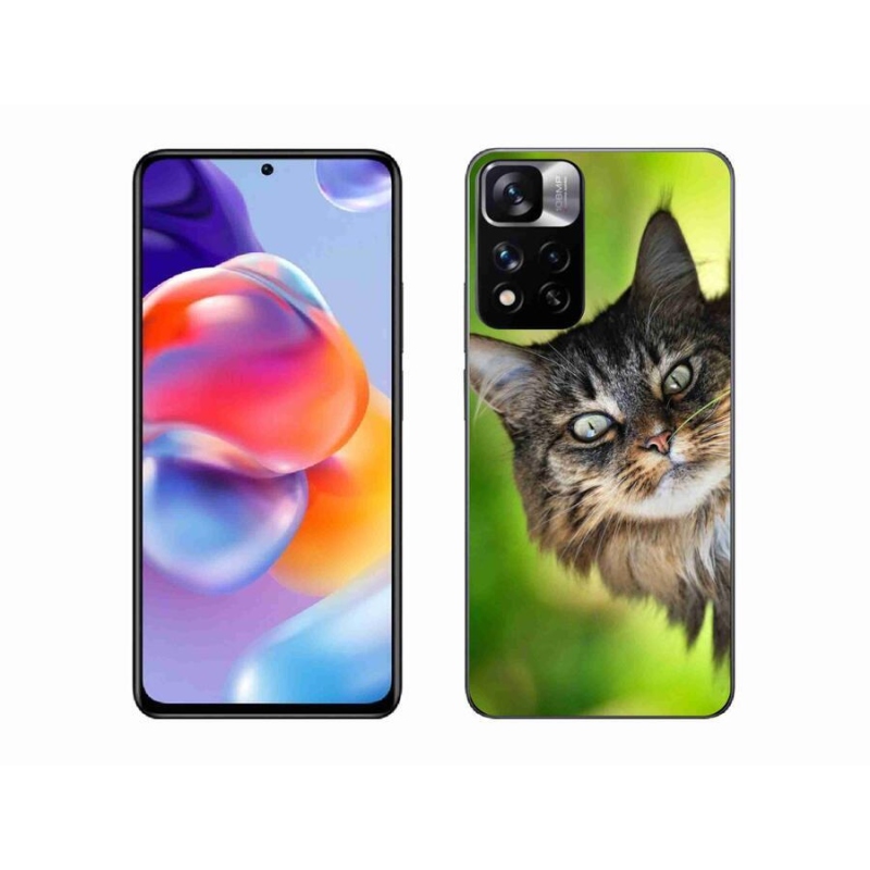 Gelový kryt mmCase na mobil Xiaomi Redmi Note 11 Pro+ 5G - kočka 3