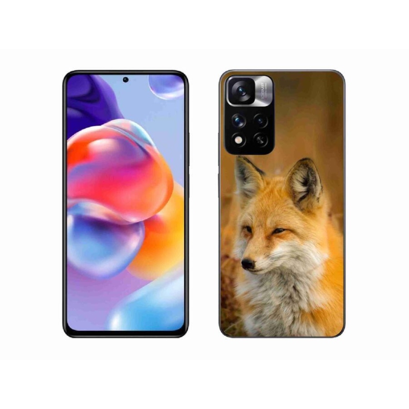 Gelový kryt mmCase na mobil Xiaomi Redmi Note 11 Pro+ 5G - liška