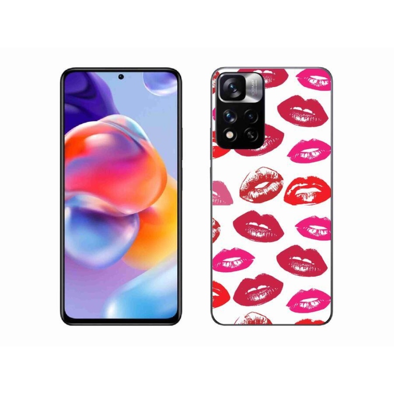Gelový kryt mmCase na mobil Xiaomi Redmi Note 11 Pro+ 5G - rty