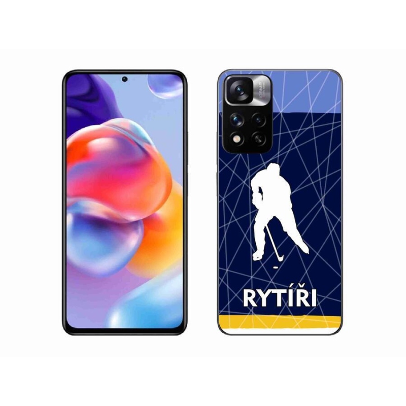 Gelový kryt mmCase na mobil Xiaomi Redmi Note 11 Pro+ 5G - Rytíři