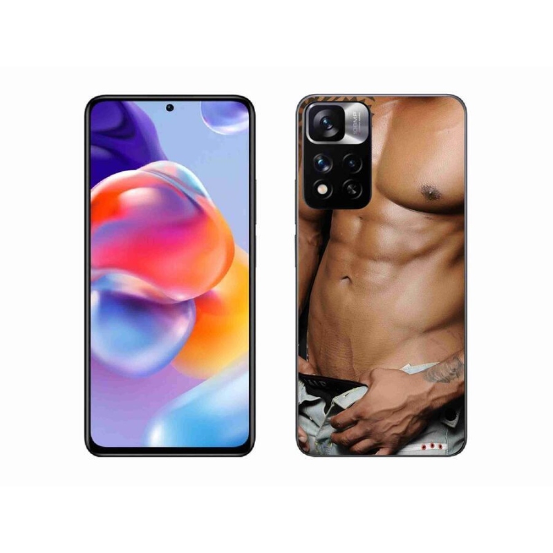 Gelový kryt mmCase na mobil Xiaomi Redmi Note 11 Pro+ 5G - sexy muž