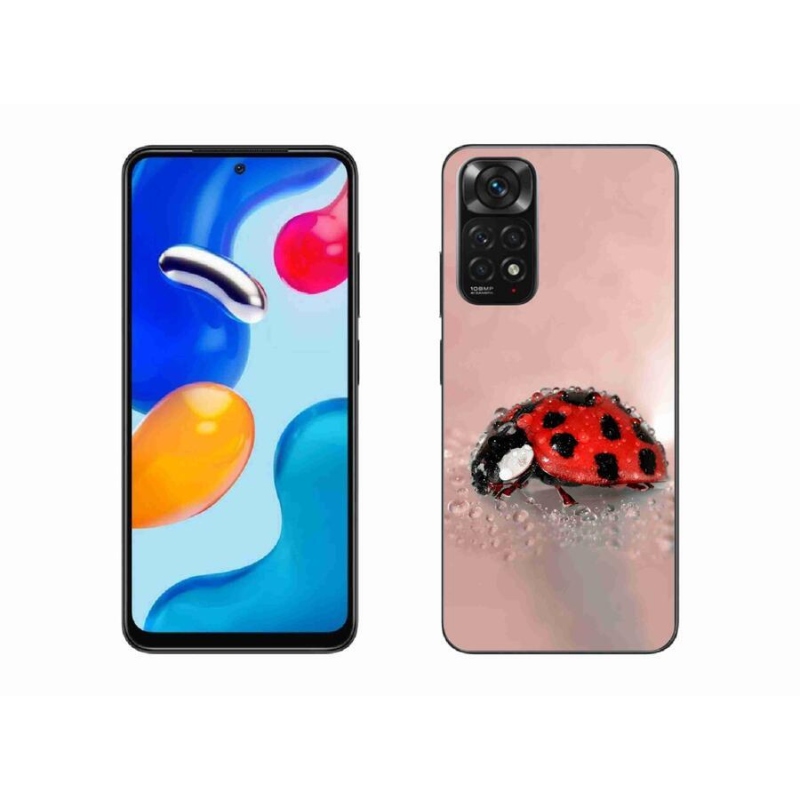 Gelový kryt mmCase na mobil Xiaomi Redmi Note 11S 4G - beruška