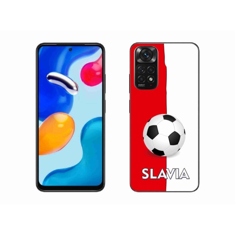 Gelový kryt mmCase na mobil Xiaomi Redmi Note 11S 4G - fotbal 2