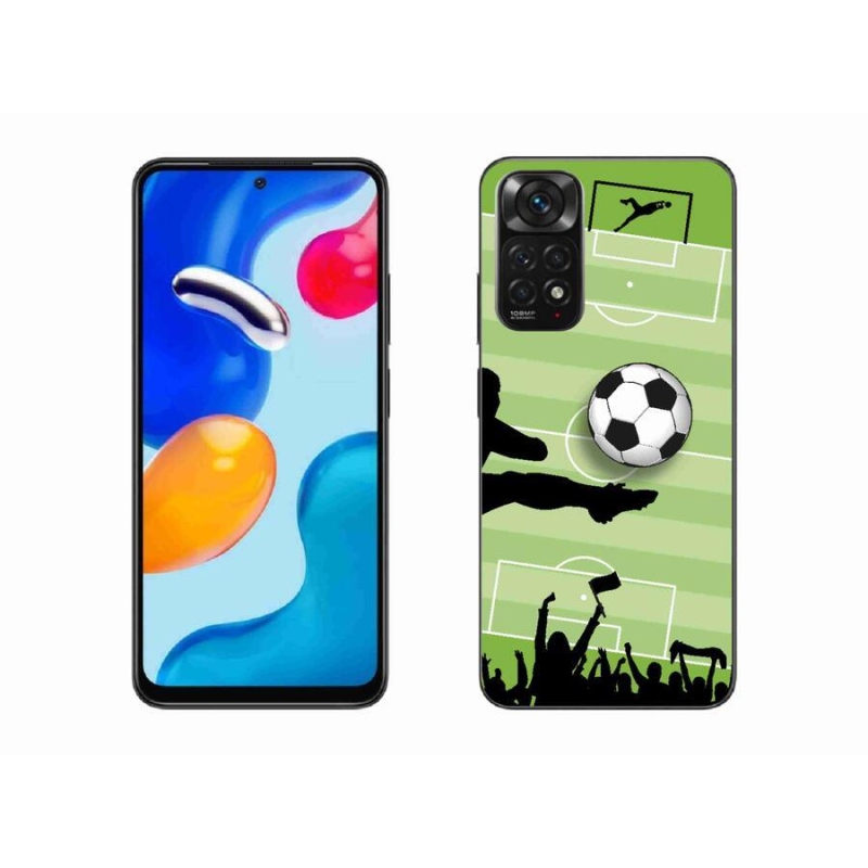 Gelový kryt mmCase na mobil Xiaomi Redmi Note 11S 4G - fotbal 3