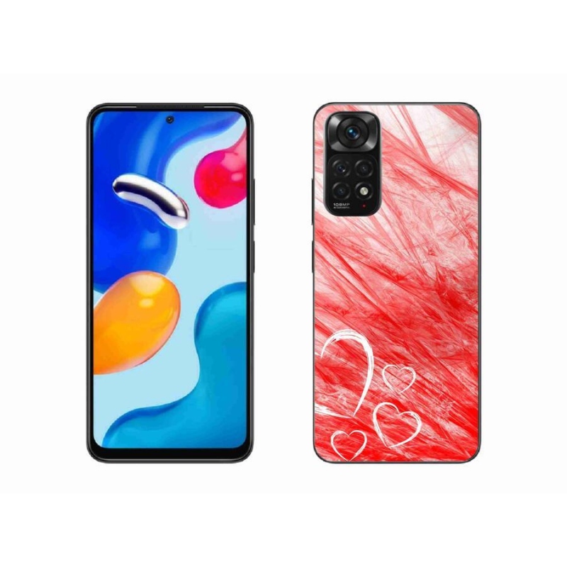 Gelový kryt mmCase na mobil Xiaomi Redmi Note 11S 4G - heart