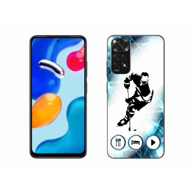 Gelový kryt mmCase na mobil Xiaomi Redmi Note 11S 4G - hokej 1