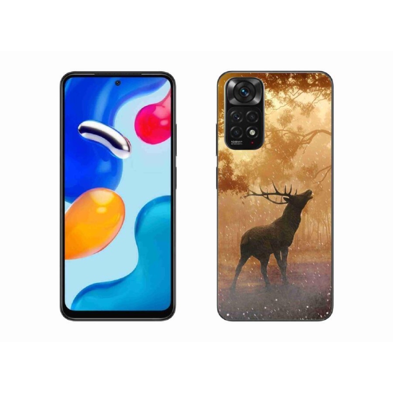 Gelový kryt mmCase na mobil Xiaomi Redmi Note 11S 4G - jelen v říji
