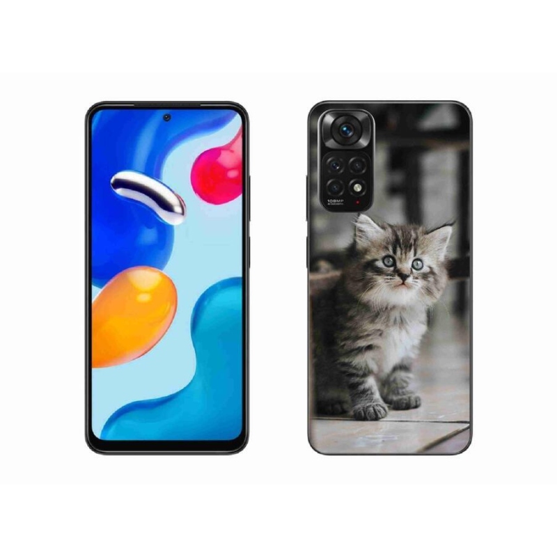 Gelový kryt mmCase na mobil Xiaomi Redmi Note 11S 4G - koťátko