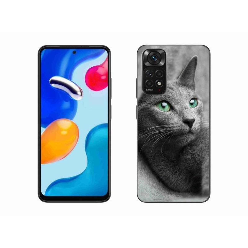 Gelový kryt mmCase na mobil Xiaomi Redmi Note 11S 4G - kočka 2