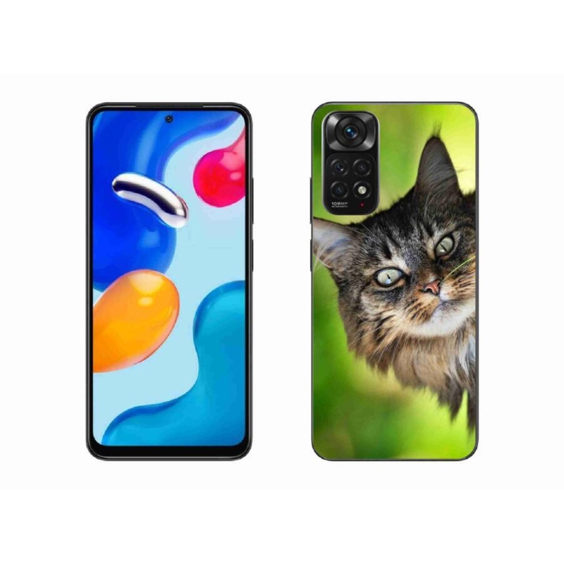 Gelový kryt mmCase na mobil Xiaomi Redmi Note 11S 4G - kočka 3