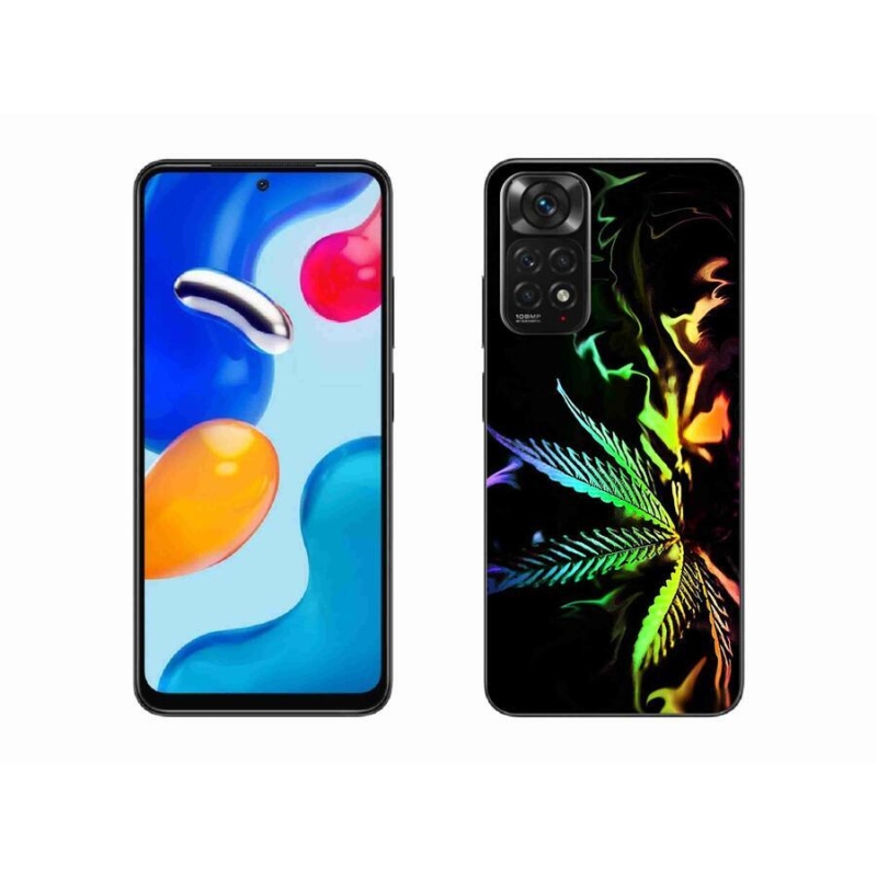 Gelový kryt mmCase na mobil Xiaomi Redmi Note 11S 4G - konopí 2