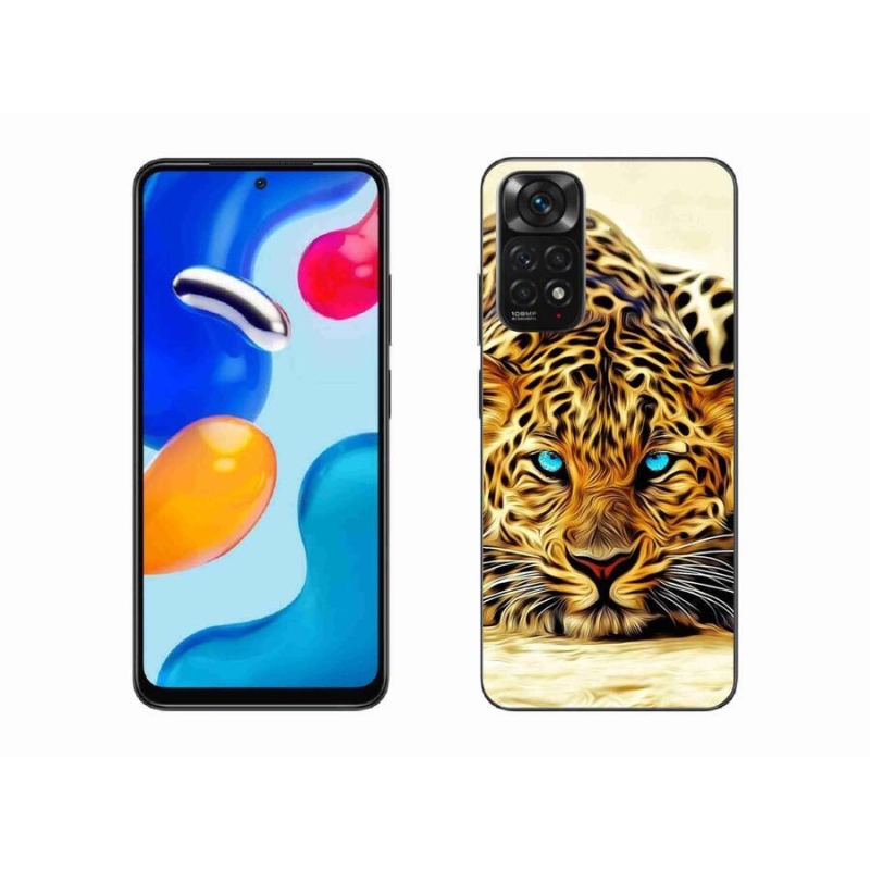 Gelový kryt mmCase na mobil Xiaomi Redmi Note 11S 4G - kreslený tygr