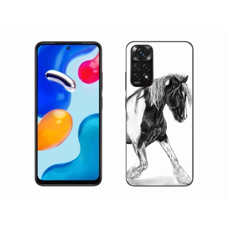 Gelový kryt mmCase na mobil Xiaomi Redmi Note 11S 4G - kůň
