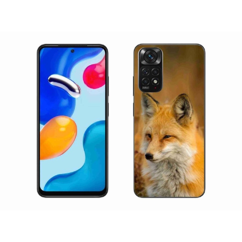 Gelový kryt mmCase na mobil Xiaomi Redmi Note 11S 4G - liška
