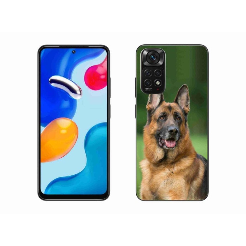 Gelový kryt mmCase na mobil Xiaomi Redmi Note 11S 4G - německý ovčák