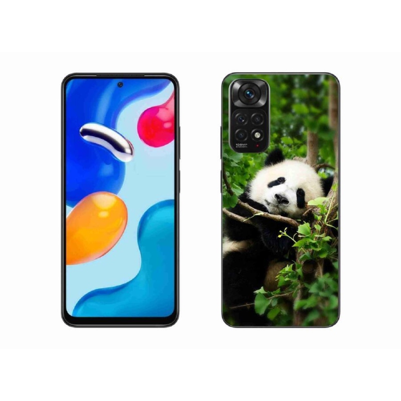 Gelový kryt mmCase na mobil Xiaomi Redmi Note 11S 4G - panda