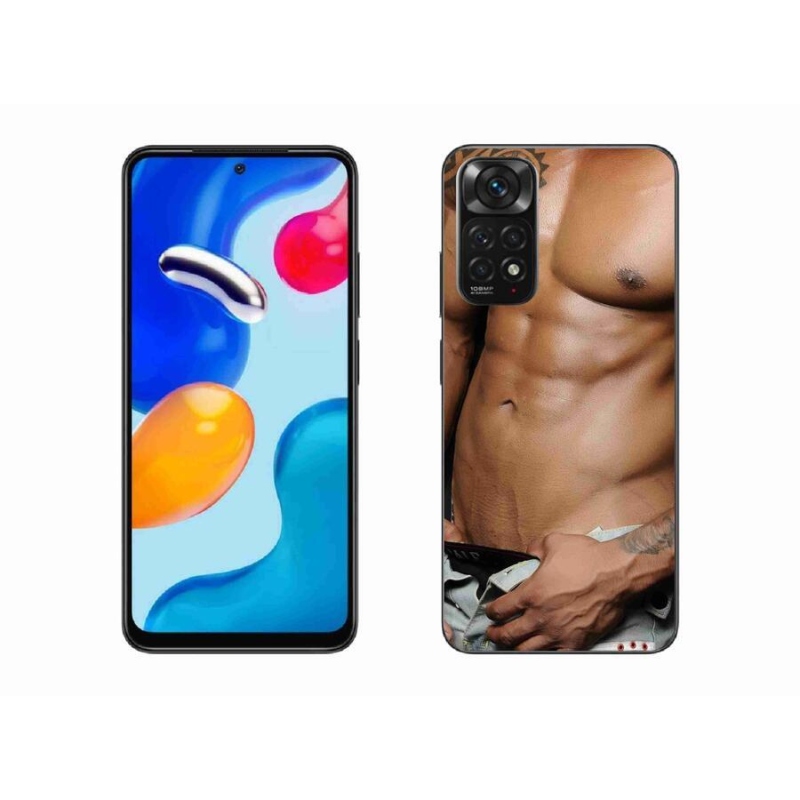 Gelový kryt mmCase na mobil Xiaomi Redmi Note 11S 4G - sexy muž