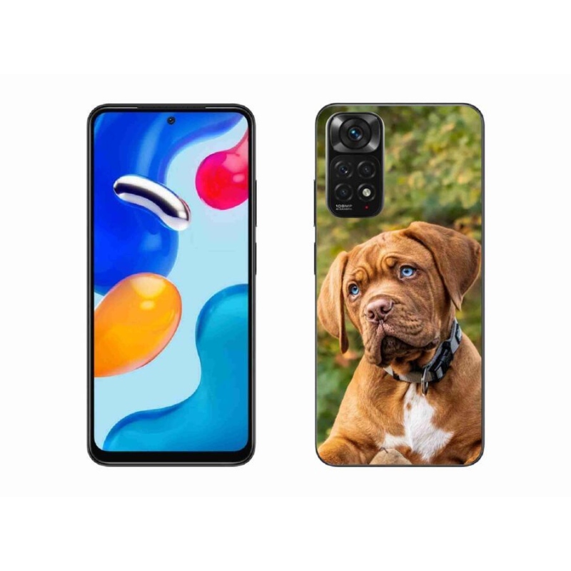 Gelový kryt mmCase na mobil Xiaomi Redmi Note 11S 4G - štěně
