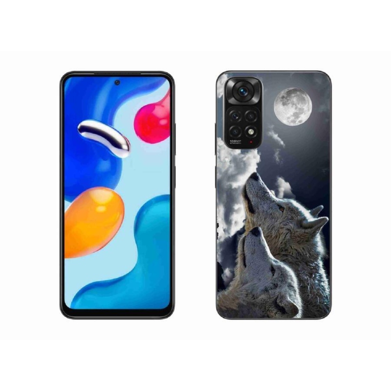 Gelový kryt mmCase na mobil Xiaomi Redmi Note 11S 4G - vlci