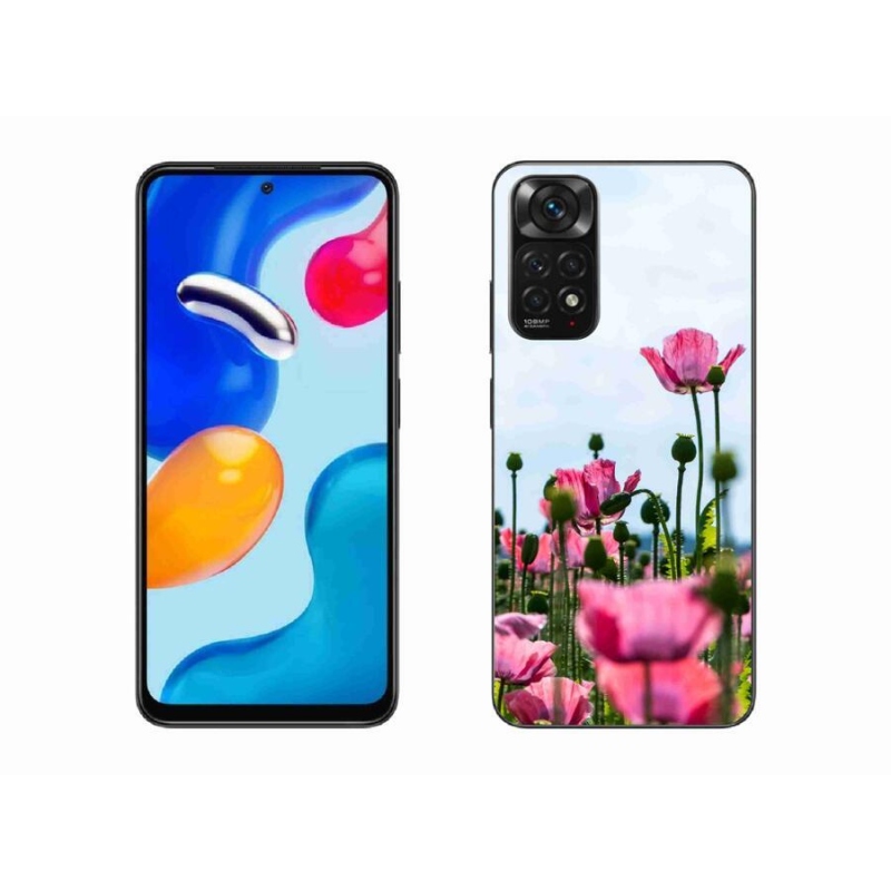 Gelový kryt mmCase na mobil Xiaomi Redmi Note 11S 4G - vlčí mák