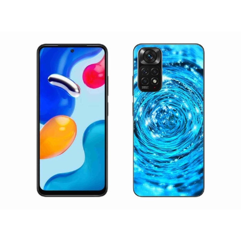 Gelový kryt mmCase na mobil Xiaomi Redmi Note 11S 4G - vodní vír
