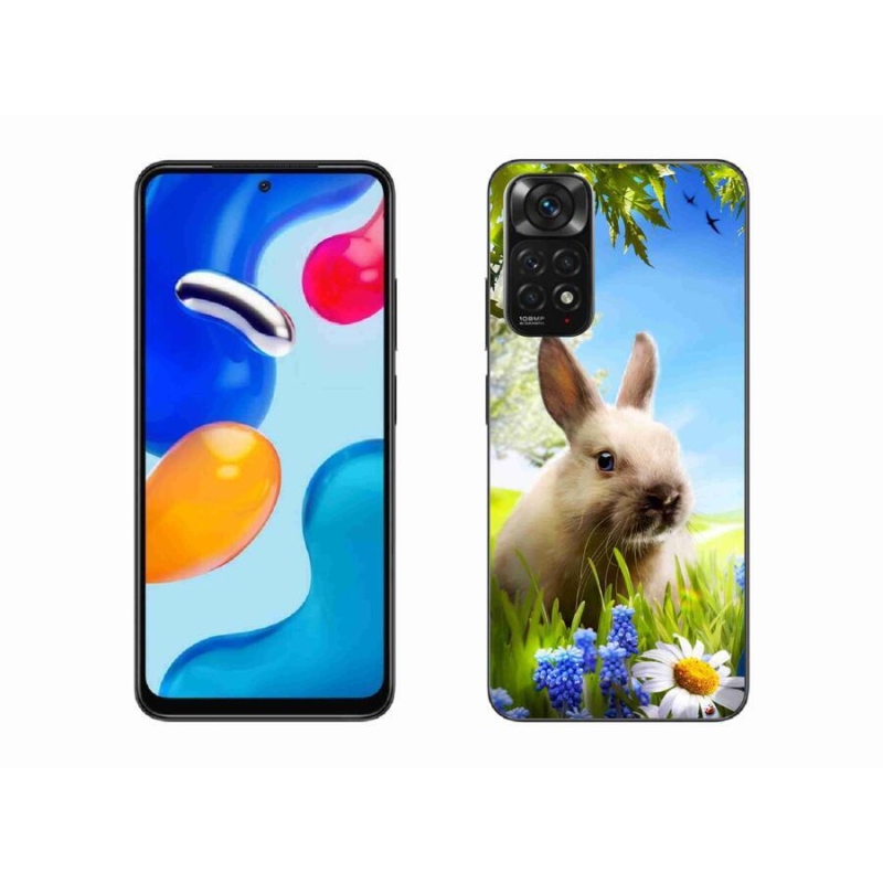 Gelový kryt mmCase na mobil Xiaomi Redmi Note 11S 4G - zajíček