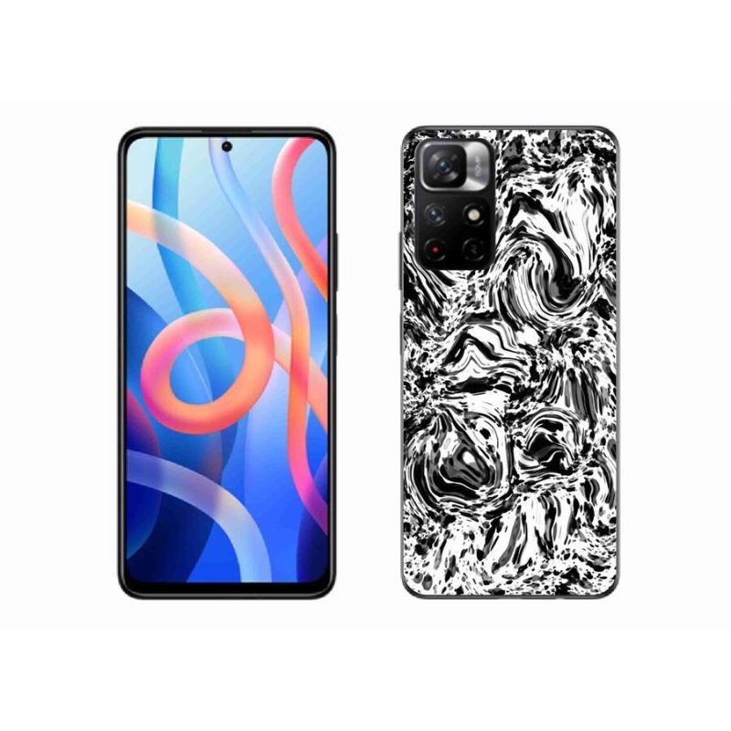 Gelový kryt mmCase na mobil Xiaomi Redmi Note 11S 5G - abstrakt 4