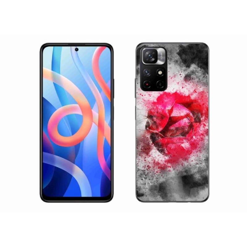 Gelový kryt mmCase na mobil Xiaomi Redmi Note 11S 5G - abstrakt 9