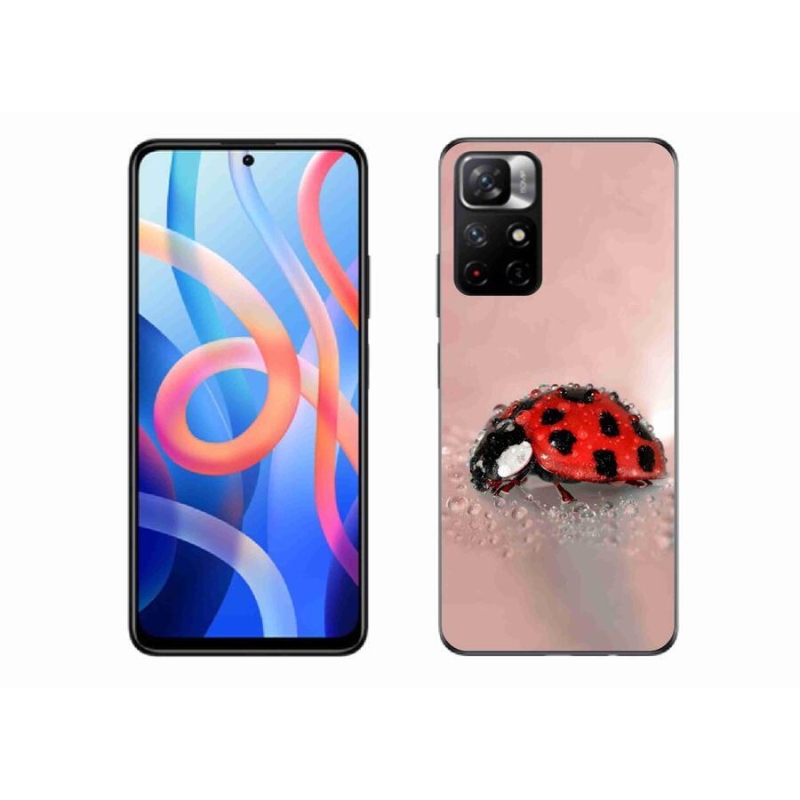 Gelový kryt mmCase na mobil Xiaomi Redmi Note 11S 5G - beruška