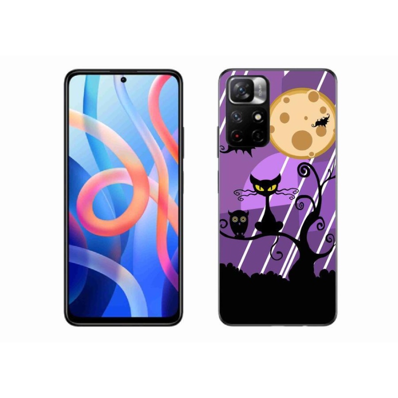 Gelový kryt mmCase na mobil Xiaomi Redmi Note 11S 5G - halloween
