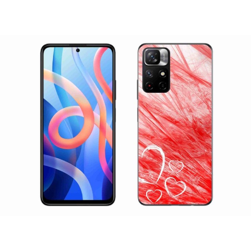 Gelový kryt mmCase na mobil Xiaomi Redmi Note 11S 5G - heart