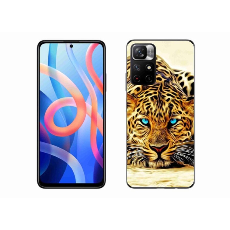 Gelový kryt mmCase na mobil Xiaomi Redmi Note 11S 5G - kreslený tygr