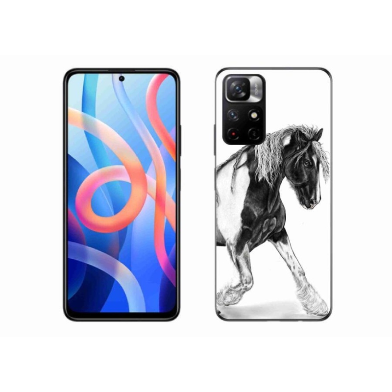 Gelový kryt mmCase na mobil Xiaomi Redmi Note 11S 5G - kůň