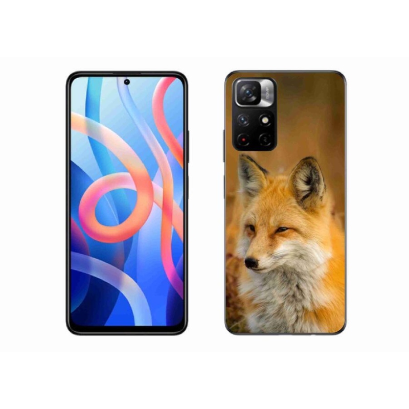 Gelový kryt mmCase na mobil Xiaomi Redmi Note 11S 5G - liška