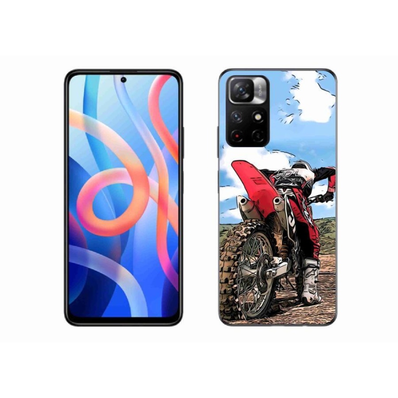 Gelový kryt mmCase na mobil Xiaomi Redmi Note 11S 5G - moto