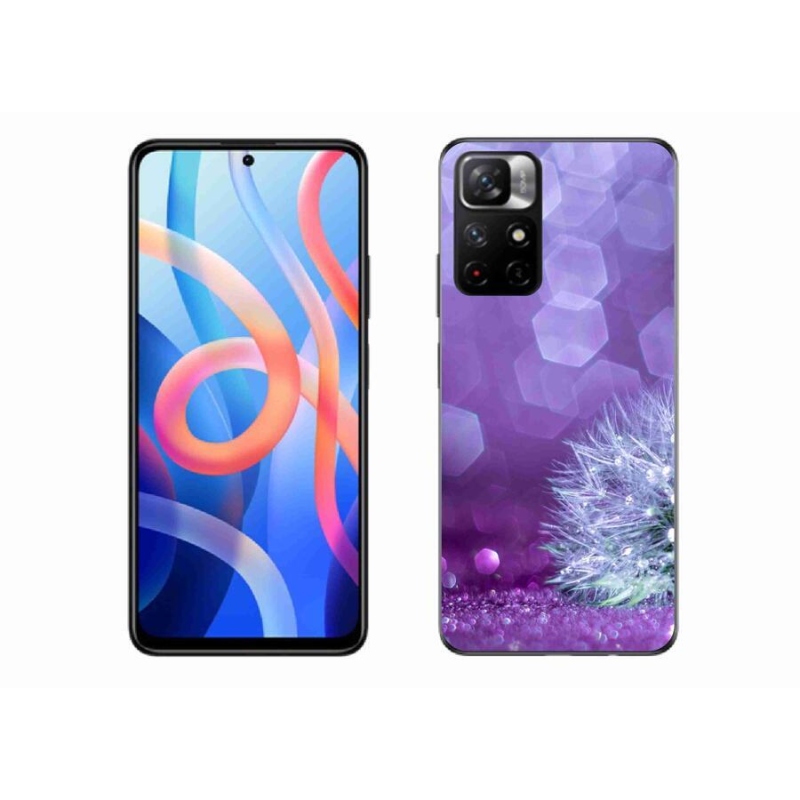 Gelový kryt mmCase na mobil Xiaomi Redmi Note 11S 5G - odkvetlá pampeliška 2