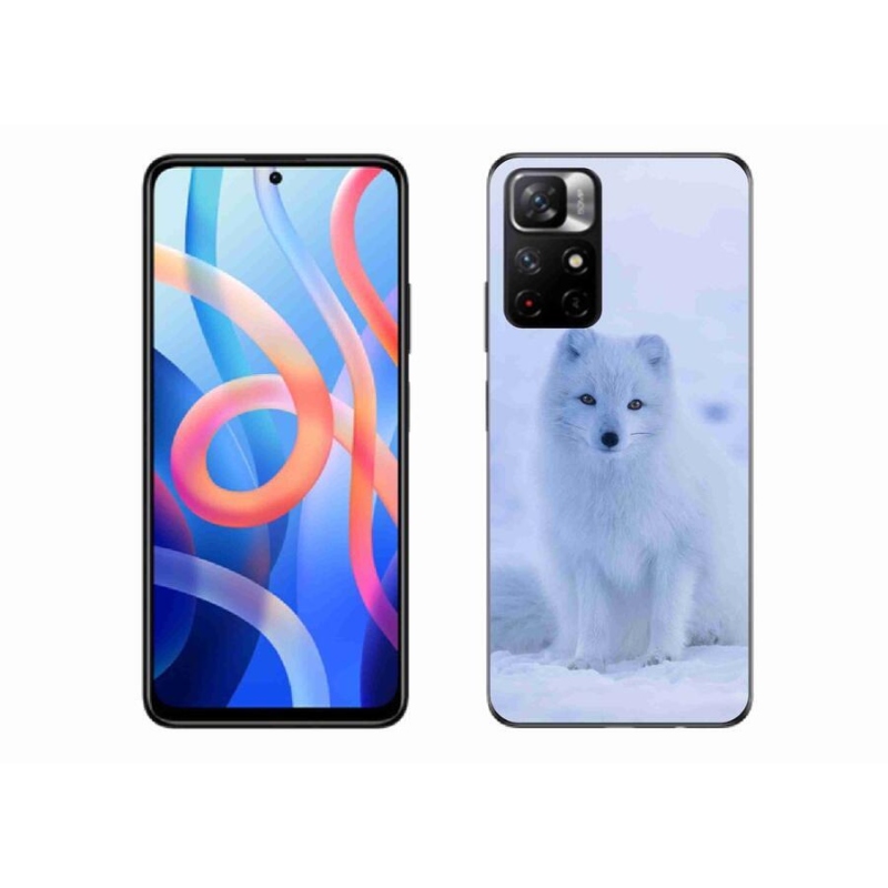 Gelový kryt mmCase na mobil Xiaomi Redmi Note 11S 5G - polární liška