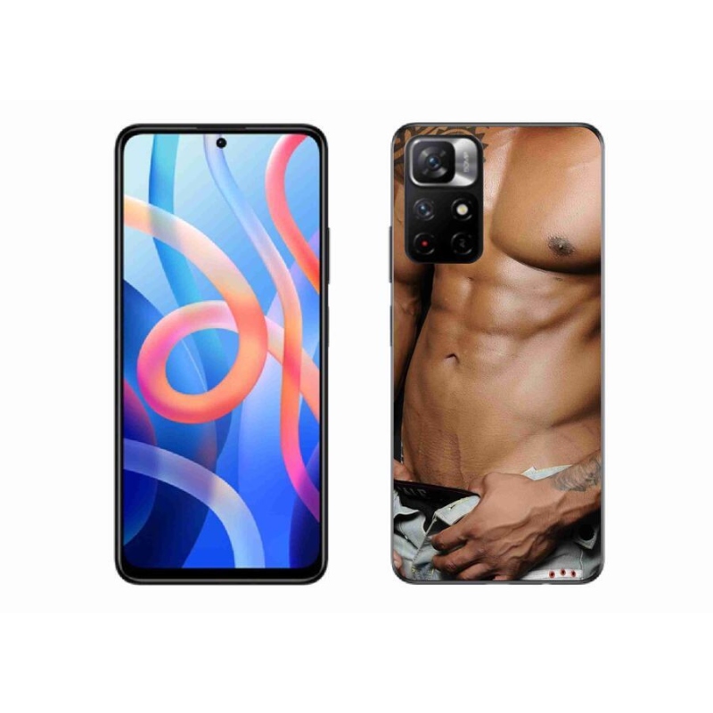 Gelový kryt mmCase na mobil Xiaomi Redmi Note 11S 5G - sexy muž