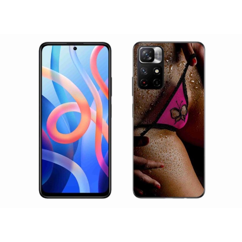 Gelový kryt mmCase na mobil Xiaomi Redmi Note 11S 5G - sexy žena