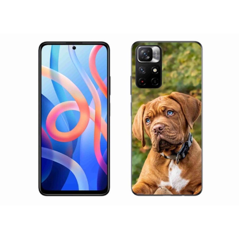 Gelový kryt mmCase na mobil Xiaomi Redmi Note 11S 5G - štěně