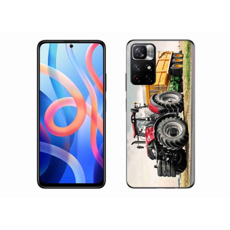 Gelový kryt mmCase na mobil Xiaomi Redmi Note 11S 5G - traktor 3