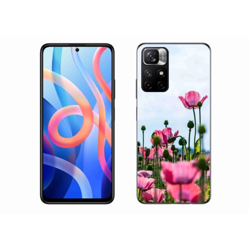 Gelový kryt mmCase na mobil Xiaomi Redmi Note 11S 5G - vlčí mák