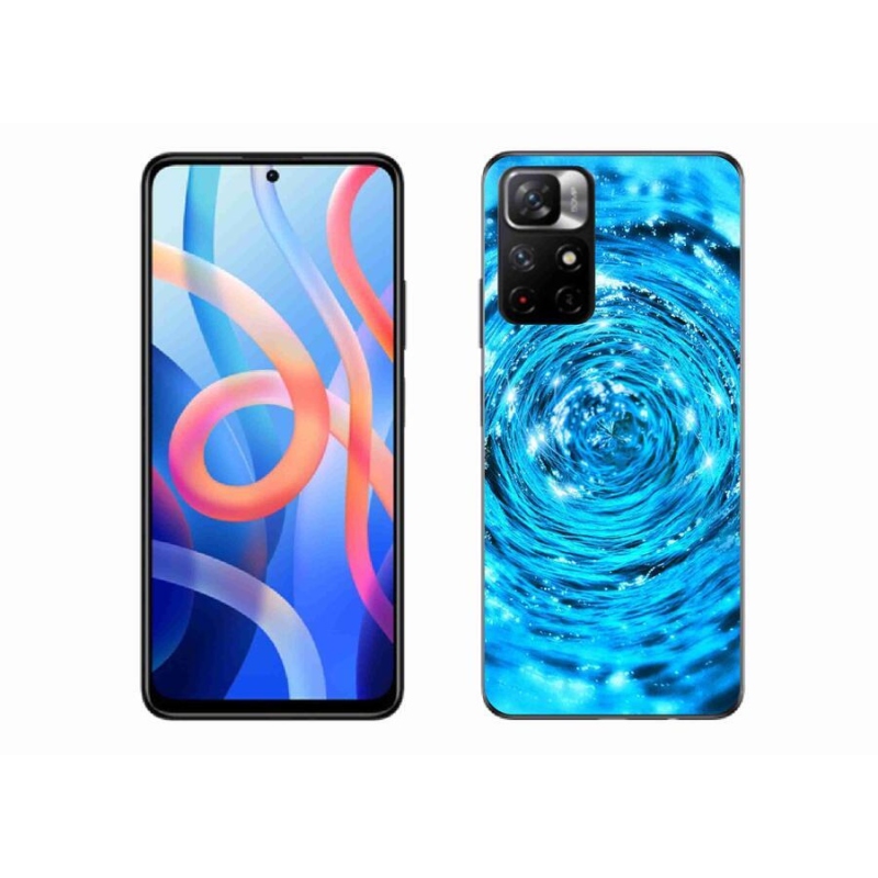 Gelový kryt mmCase na mobil Xiaomi Redmi Note 11S 5G - vodní vír